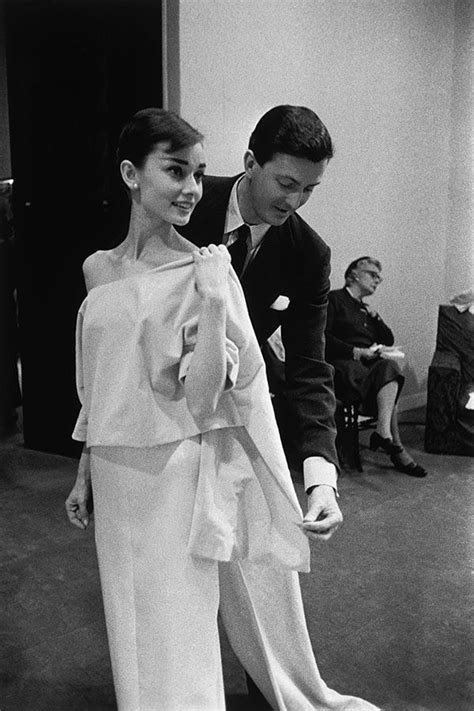 Audrey Hepburn and hubert Givenchy